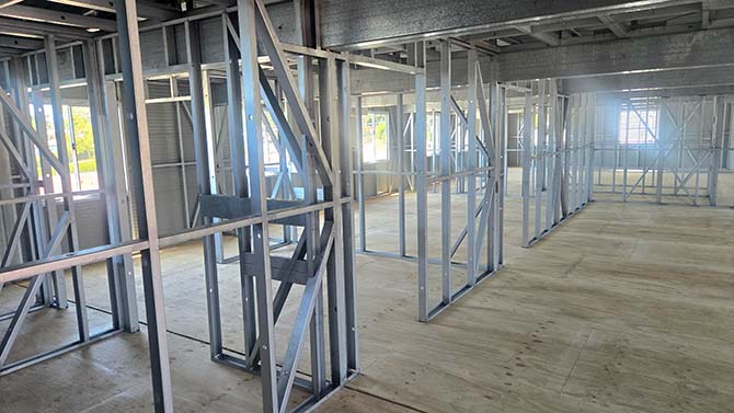 toilet ablution block 12x21m male female hospital installed